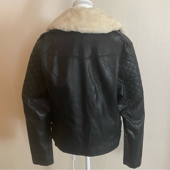 TOPSHOP | Faux Leather Jacket - Picture 4 of 4